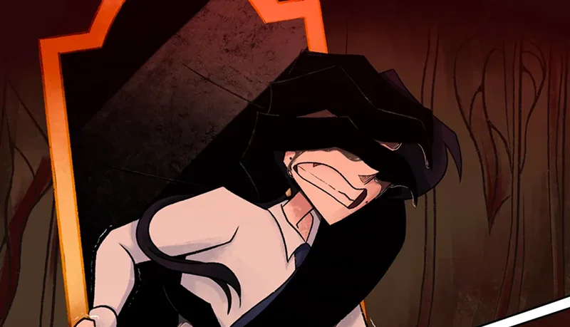 Герой здивовано вигукує 'Ах!'